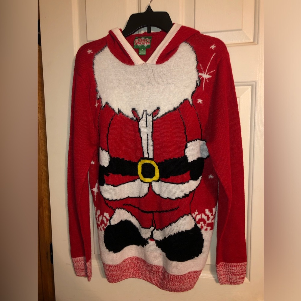 Christmas Party Sweater  NWOT Size Medium Warm, flattering fit.